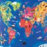Mudpuppy-puzzle carte du monde 63 pièces-around the world-2726