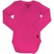 body bébé fuchsia manches longues