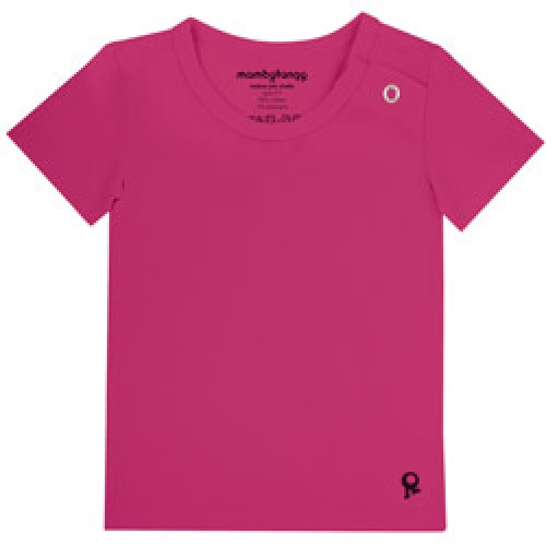 fuchsia baby t shirt met korte mouw-fuchsia 68-4402 Mambo Tango-fuchsia baby t shirt met korte mouw-fuchsia 68-4402