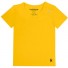 Mambo Tango-gele baby t shirt met korte mouw-geel 50/56-4407