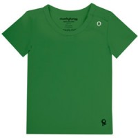 groene baby t shirt met korte mouw