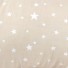 Nobodinoz-beeldig kussen averell 25 x 52 cm-zand met witte sterren-7267