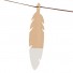 Nobodinoz-wooden feather garland-black and white-9745