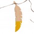 Nobodinoz-wooden feather garland-pink yellow green-9743