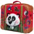 Okiedog-beestige 3D koffer-panda-5998