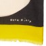 Orla Kiely-prachtige grote wollen sjaal-liquorice-4959