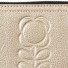 Orla Kiely-grand portefeuille en cuir embossed flower-light gold-10027