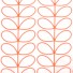 Orla Kiely-set kussenslopen 50 x 75 cm linear stem-linear stem persimmon-8466