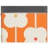 Orla Kiely-set van 4 retro tinnen dozen-brown-4561