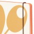 Orla Kiely-stijlvolle notitieboek acorn cup A4-acorn cup ochre A4-4876