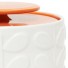 Orla Kiely-stijlvolle witte keramische suikerpot-raised stem orange-5848