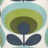 Orla Kiely-stijlvolle houder voor keukengerei-70s flower green-8996
