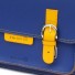 Own Stuff-trendy lederen schooltas 38 cm-cobalt yellow-9275