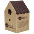 Qualy-cuckoo vogelhuis potloodscherper-bruin groen-9584