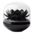 Qualy-originele wattenstaafjes houder-lotus cotton bud zwart-7367