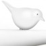 Qualy-speels vogel kapstokhaakje-wit wit-9261