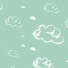 Roomblush-papier peint roomblush rough clouds-rough clouds pastelgreen-9775