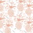 Roomblush-roomblush behangpapier pineapple-pineapple warm pink-9780
