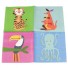 Rex-set van 20 kleine papieren servietten-kleurrijke dieren-8914