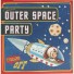 Rex-set met 10 uitnodigingskaarten en enveloppen-uitnodiging spaceboy-7572