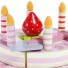 RJB Stone-feestelijke houten verjaardagstaart-roze-7550