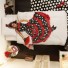 Snurk-eenpersoons dekbedovertrek 140 x 220 cm-flamenco-7479