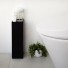 Yamazaki-minimalistische toiletpapier houder-zwart-9292