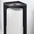 Yamazaki-minimalistische toiletpapier houder-zwart-9292