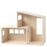 Ferm Living-wooden miniature house Funkis - Small-Funkis Small-10039