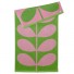 Orla Kiely-kleurrijk strandlaken stem jacquard-lilac pink grass-4736